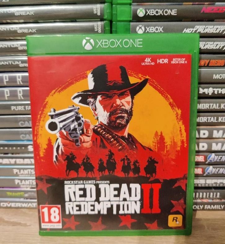 Red dead redemption 2 Xbox one, Spelcomputers en Games, Games | Xbox One, Zo goed als nieuw, Avontuur en Actie, 1 speler, Vanaf 18 jaar