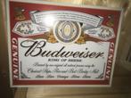 Bud bier reclameplaat, Verzamelen, Biermerken, Nieuw, Overige merken, Reclamebord, Plaat of Schild, Ophalen of Verzenden