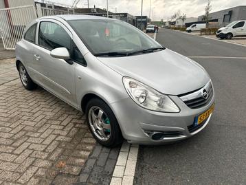 Opel Corsa 1.2 16V 3D Easytronic Automaat 2007 Grijs Airco  beschikbaar voor biedingen
