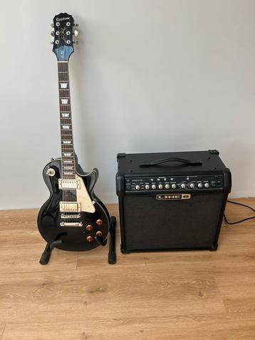 Epiphone Les Paul Standard II met Line Six spider IV beschikbaar voor biedingen