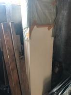 Te koop 5 houten wit geschilderde planken 1.65 x 0.45, Doe-het-zelf en Verbouw, Hout en Planken, Gebruikt, Ophalen of Verzenden