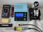 Z.G.A.N FIXPOINT DIGITAAL REGELBAAR SOLDEERSTATION + EXTRA,s, Hobby en Vrije tijd, Elektronica-componenten, Ophalen of Verzenden