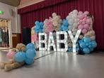 XXL BABY LICHT LETTERS GENDER REVEAL, Hobby en Vrije tijd, Feestartikelen | Verhuur, Verzenden, Overige