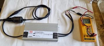 professionele MEANWELL geschakelde voeding  230-27V  16a  beschikbaar voor biedingen