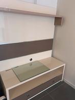 Moderne Tv Kast met Opbergruimte, Huis en Inrichting, Kasten | Televisiemeubels, Ophalen, Kunststof, Gebruikt, 150 tot 200 cm