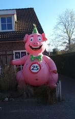 Feestvarken opblaasfiguur pop 3,5m hoog te huur, Hobby en Vrije tijd, Feestartikelen | Verhuur, Ophalen, Zo goed als nieuw, Abraham of Sarah