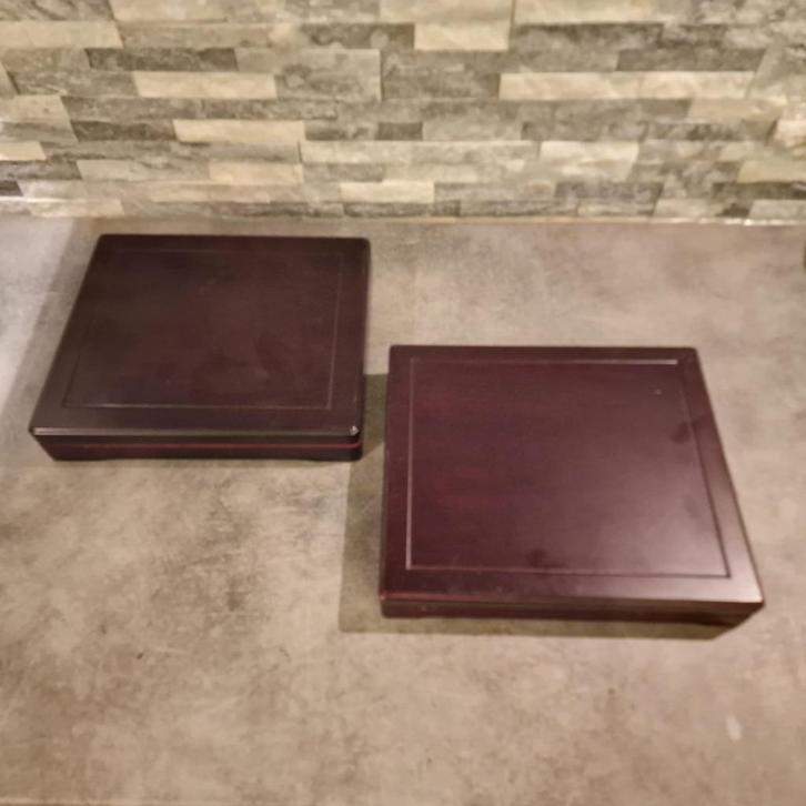 Accesories - 2 x muntbox showcase 36-vaks, Postzegels en Munten, Munten en Bankbiljetten | Toebehoren, Overige typen, Ophalen of Verzenden