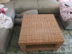 Rotan salontafel, Huis en Inrichting, Tafels | Salontafels, Ophalen, Gebruikt