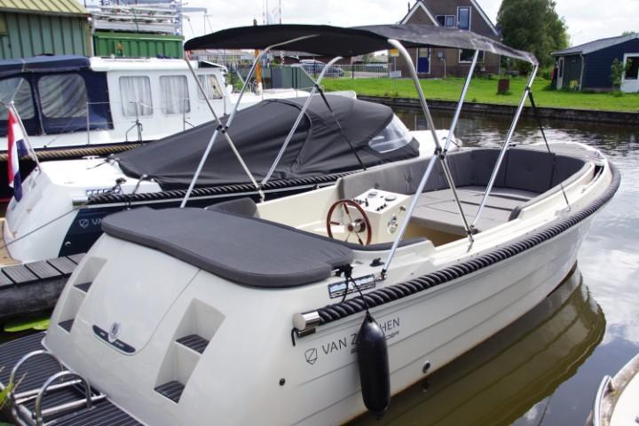 Van Zutphen 633 (bj 2017), Watersport en Boten, Sloepen, Gebruikt, 50 tot 70 pk, 6 meter of meer, Benzine, Polyester