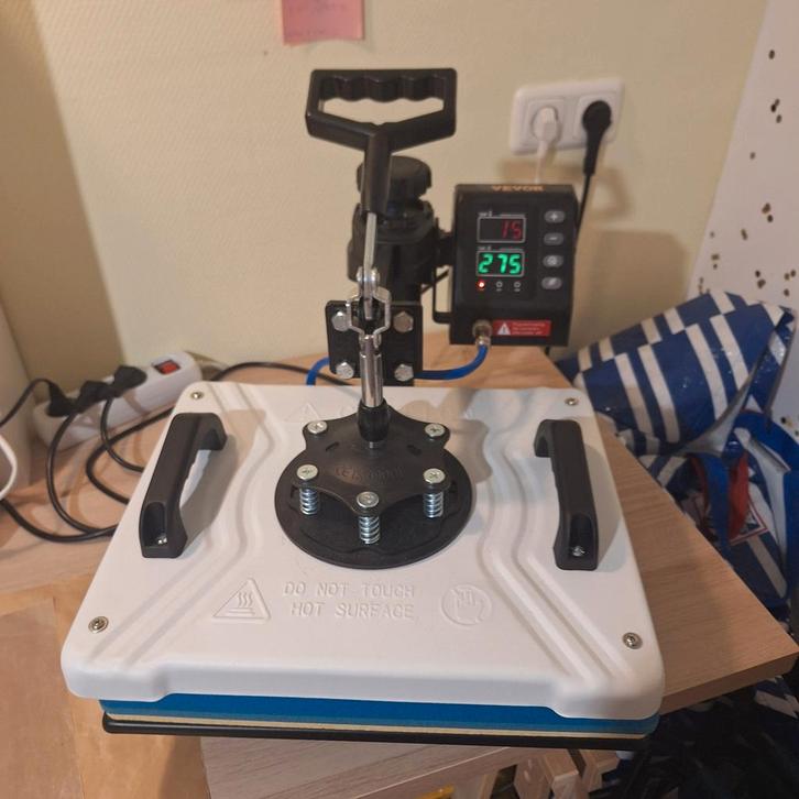 Vevor 10 in 1 hittepers 12x15inch, Hobby en Vrije tijd, Overige Hobby en Vrije tijd, Nieuw, Ophalen