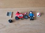 Playmobil Motorracer - Compleet!, Kunststof, Gebruikt, Ophalen of Verzenden, Speelgoed