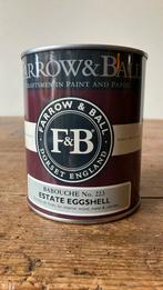 Farrow and Ball verf estate eggshell kleur Babouche., Geel, Nieuw, Ophalen of Verzenden, Verf