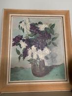 Oud Schilderij hortensia, Antiek en Kunst, Ophalen