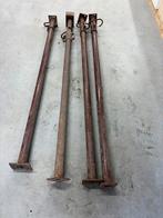 4 Bouwstempels / Schoorpalen - 180cm, Doe-het-zelf en Verbouw, Steigers, Ophalen, Gebruikt, Overige typen, Minder dan 2 meter