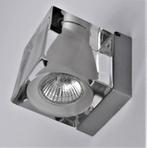 Fabian Cubetto - Design - Wandlamp - IN NIEUWSTAAT, Halogeen, Ophalen of Verzenden, Plafondspot of Wandspot, Glas