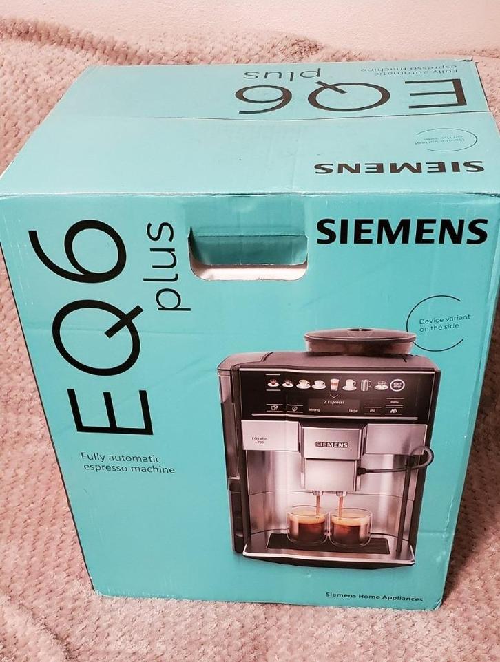 Siemens EQ.6 Plus S100 TE651209RW, Witgoed en Apparatuur, Koffiezetapparaten, Nieuw, Gemalen koffie, Koffiebonen, Espresso apparaat