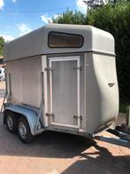 Hotea 2 paards trailer, Dieren en Toebehoren, Ophalen, Gebruikt, Hout, 2-paards trailer
