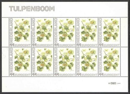 Bloemenpracht op postzegels: Tulpenboom, Postzegels en Munten, Postzegels | Nederland, Postfris, Na 1940, Ophalen of Verzenden