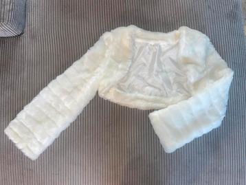 Bianco Evento bruidsjas wit imitatiebont –42/XL– nieuw beschikbaar voor biedingen