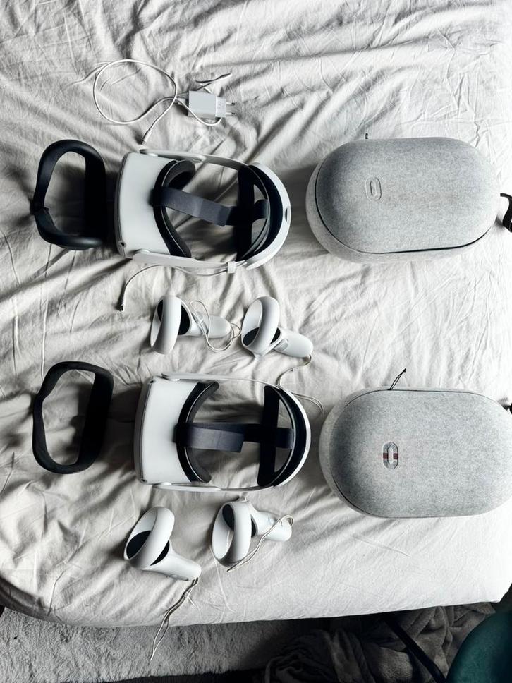 2x Oculus quest 2 met Games!!, Spelcomputers en Games, Virtual Reality, Zo goed als nieuw, Overige platformen, Ophalen of Verzenden