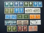 Postzegels Nederland paartjes - 59 stuks., Postzegels en Munten, Na 1940, Ophalen of Verzenden, Gestempeld