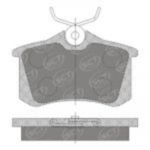 SCT SP674PR remblokken 50.000KM Asbest-free O.E.M., Auto diversen, Onderhoudsmiddelen, Ophalen of Verzenden