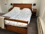 2 persoonsbed leksvik met elektrisch verstelbare bodem, Ophalen, Gebruikt, Tweepersoons, Klassiek