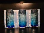Coca-Cola can glazen Mc Donalds 2008 blauw Nieuw in verp, Ophalen, Nieuw, Frisdrankglas