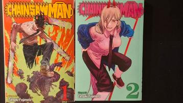 Chainsaw man vol 1 + 2 beschikbaar voor biedingen