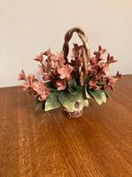 Capodimonte bloemen mandje, Ophalen of Verzenden, Gebruikt, Overige typen