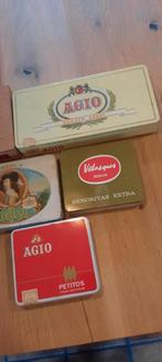 6 sigarenblikjes waarvan 1 houten doosje, Ophalen