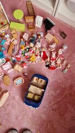 Poppenkasten, poppen en accessoires - Grote Set!, Ophalen of Verzenden, Gebruikt, Poppenhuis