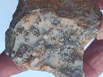 Prachtige pyriet kristallen op matrix uit het Sauerland, Ophalen of Verzenden, Mineraal