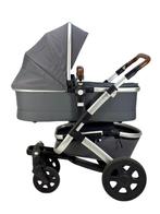 Joolz Geo2 kinderwagen / Grijs met accessoires, Gebruikt, Verstelbare duwstang, Ophalen, Kinderwagen