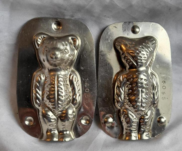 Mooie oude chocoladevorm: TEDDYBEE, Antiek en Kunst, Curiosa en Brocante, Ophalen of Verzenden
