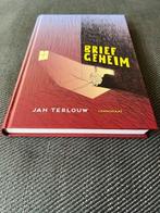 Jan Terlouw - Briefgeheim. (Hardcover), Boeken, Kinderboeken | Jeugd | 10 tot 12 jaar, Ophalen of Verzenden, Zo goed als nieuw
