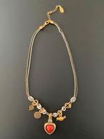 Hultquist ketting, zilver- en goudkleurig, Sieraden, Tassen en Uiterlijk, Kettingen, Met kristal, Overige materialen, Overige kleuren