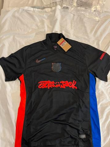 Travis Scott x Barcelona Voetbalshirt - NIEUW beschikbaar voor biedingen