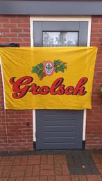 Grolsch vlag, Verzamelen, Biermerken, Ophalen, Zo goed als nieuw, Reclamebord, Plaat of Schild, Grolsch