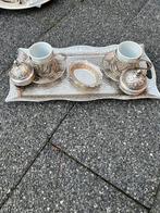 Turkse koffie servies, Huis en Inrichting, Verzenden, Nieuw, Rechthoekig, Hout