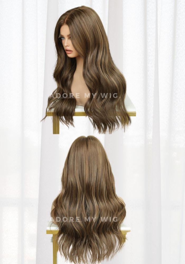 Pruik echt haar - S cap - 22 inch - 13x6 Glamlace front, Sieraden, Tassen en Uiterlijk, Uiterlijk | Haarverzorging, Nieuw, Pruik of Haarverlenging