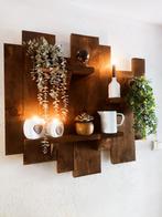 Steigerhouten wandplank, Ophalen, Nieuw