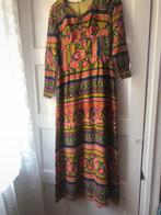 Maxi lange vintage kleurrijke hippie jurk Vera Mont XS 34, Maat 34 (XS) of kleiner, Ophalen of Verzenden, Onder de knie, Zo goed als nieuw