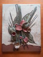 Grote vintage keramiek wand sculptuur Germany 38x31 cm, Antiek en Kunst, Antiek | Keramiek en Aardewerk, Ophalen