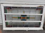 glas-in-lood ramen. Set van 3 ramen, Doe-het-zelf en Verbouw, Glas en Ramen, Glas in lood, 80 tot 120 cm, Gebruikt, Minder dan 80 cm