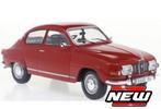 Saab 96 V4 1970 Rood Modelauto 1/24 Whitebox Nieuw, Hobby en Vrije tijd, Modelauto's | 1:24, Overige merken, Whitebox, Auto, Nieuw