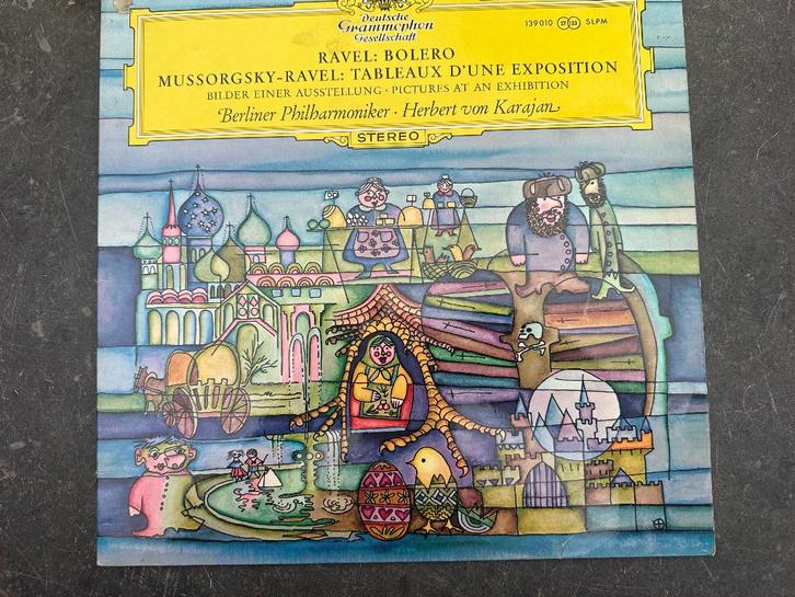 Ravel - Bolero / Tableaux Dune Exposition..., Cd's en Dvd's, Vinyl | Klassiek, Gebruikt, Modernisme tot heden, Overige typen, Overige formaten