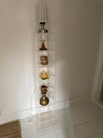 Vintage Plexiglas  cd rek / vitrine rek Jaren 80, Huis en Inrichting, Ophalen, Gebruikt, Kunststof, Cd's