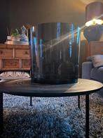 Zware XL grote glazen vaas / pot Eric Kuster stijl, Huis en Inrichting, Woonaccessoires | Vazen, Ophalen, Zwart, Minder dan 50 cm