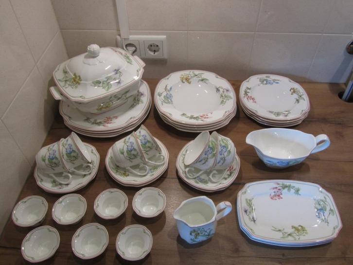 Clarissa Villeroy en Boch serviesdelen, Huis en Inrichting, Keuken | Servies, Zo goed als nieuw, Porselein, Ophalen of Verzenden